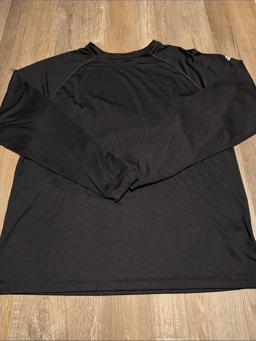 adidas Climalite Men's Black Long Sleeve Athletic Top